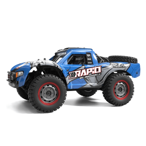 Машинка на радіокеруванні JJRC Q130 1:14 Blue - гоночний автомобіль, монстр-трак, 4WD, до 18 хв, 48 км/год. Photo 3